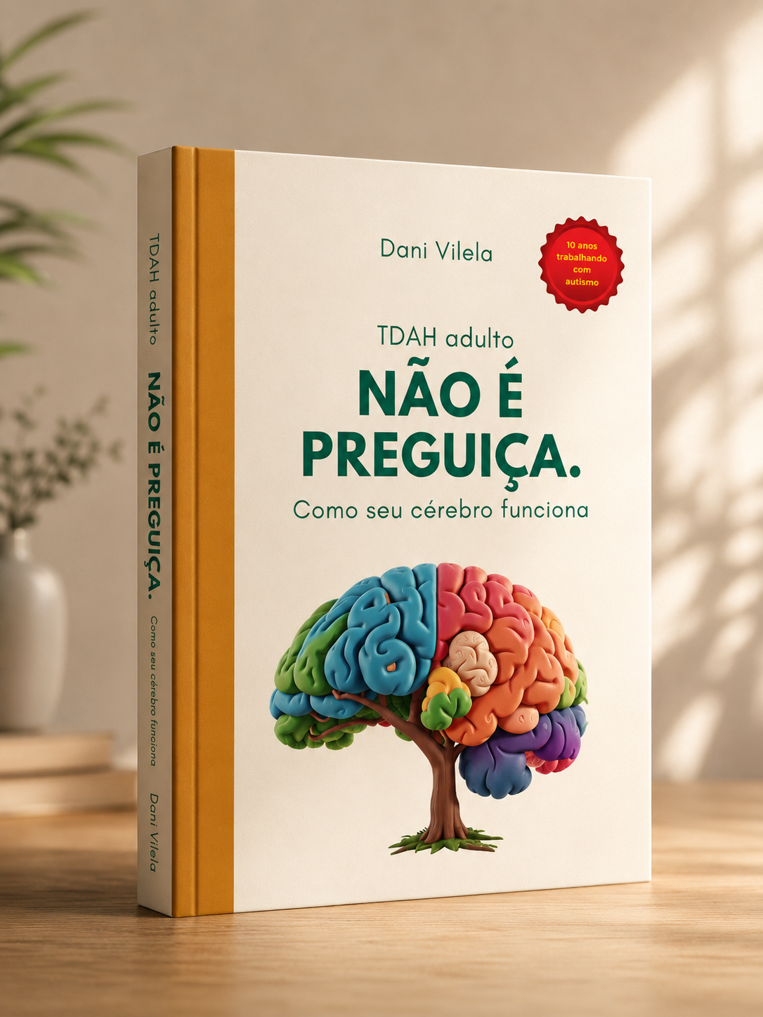 Capa do e-book: Não é preguiça.